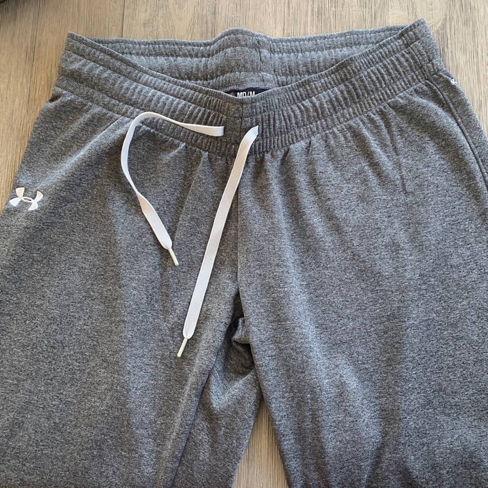 Under armour gray sweatpants